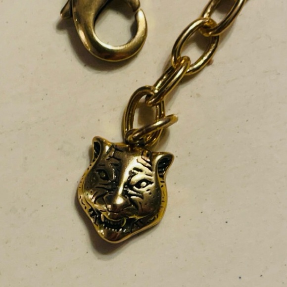 Gorgeous Antiqued Gucci Multi Crystal Flower Link bracelet - Picture 8 of 8